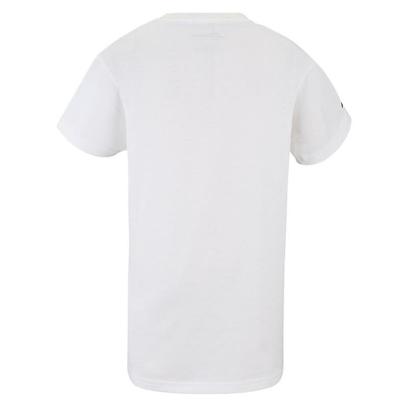 Kids' Babolat EXERCISE COTTON C16 T-shirt - white, white T-shirt for comfort and sport for kids