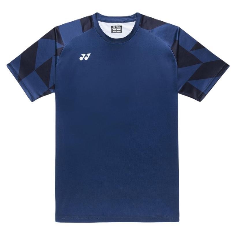 Kids' T-shirt Yonex 16860J Indigo Blue – professional Yonex T-shirt for badminton, tennis and squash with Dry Comfy fabric