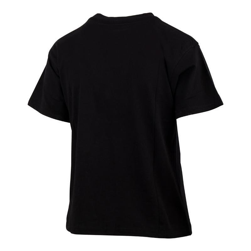 Kids' Yonex TS0023 T-shirt 100% cotton Black, black Yonex T-shirt for comfort and everyday style
