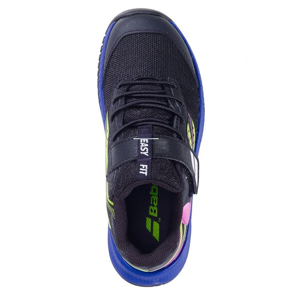 Children's sneakers Babolat PULSION KID AC BOY - black, dark blue for tennis, comfortable and lightweight for everyday play