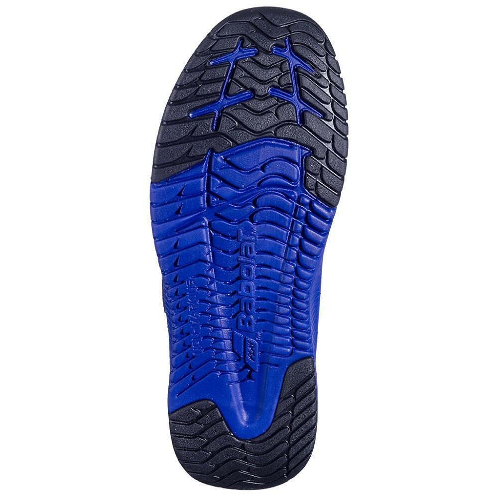 Children's sneakers Babolat PULSION KID AC BOY - black, dark blue, lightweight sole for tennis and everyday use