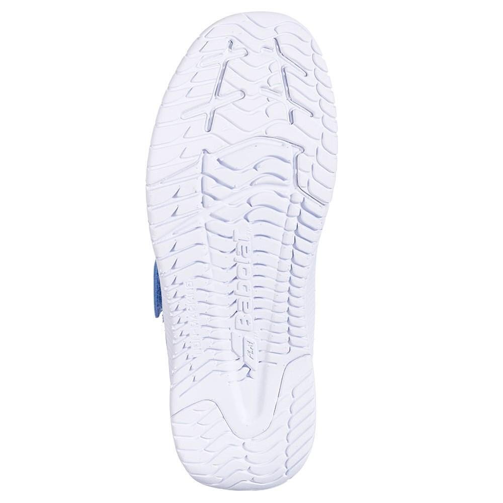 Kids' Babolat PULSION KID AC FOREVER BLUE sneakers – lightweight tennis shoes for children with comfort and stability