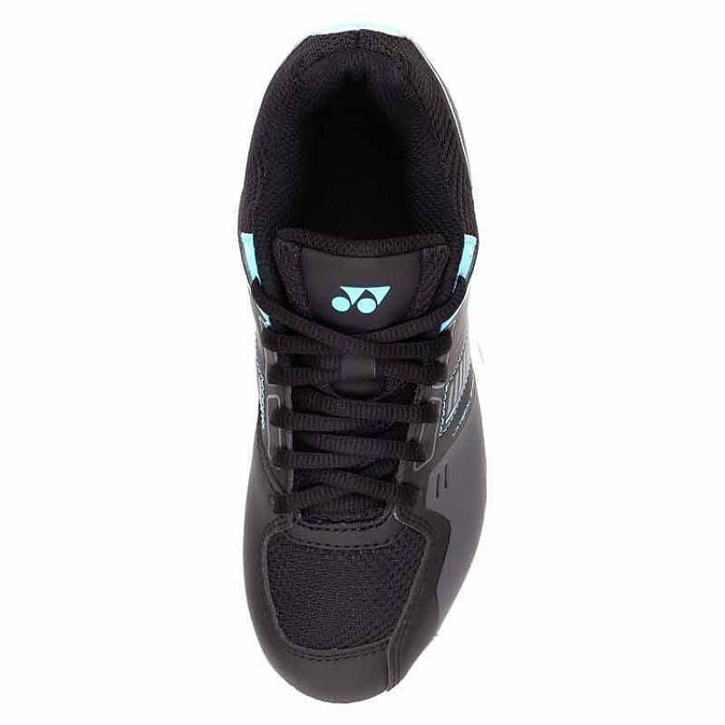 Kids' Yonex PC STRIDER FLOW Black/Blue for comfort and stability on the court