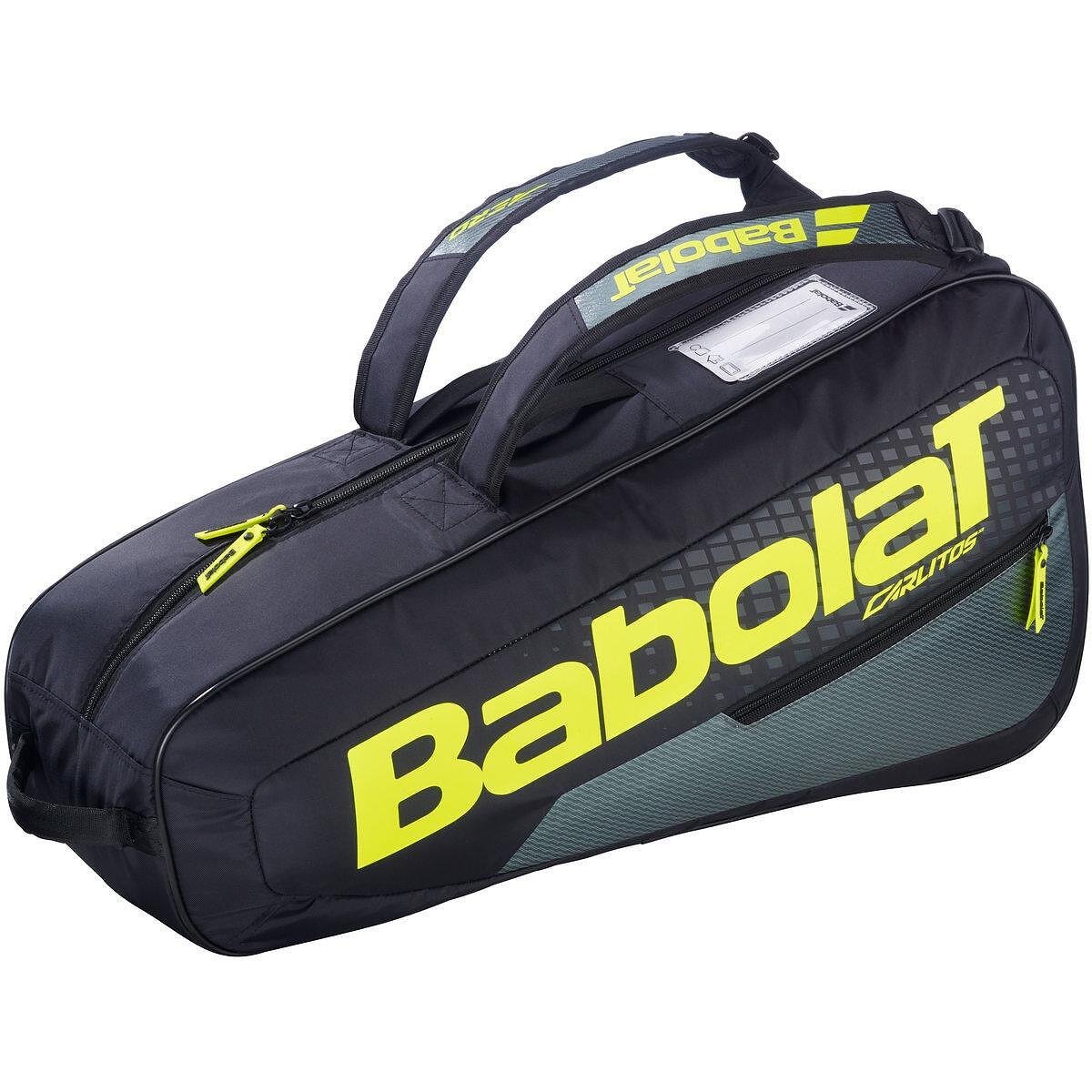 Kids' thermal bag Babolat RH Carlitos 2026 - tennis bag for young players, fits up to 3 racquets and offers organized storage