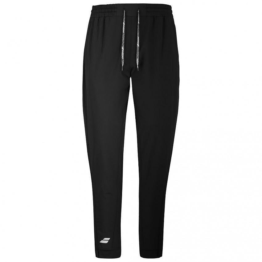 Pantaloni sport pentru copii Babolat PLAY PANT 2024 - black, pantaloni sport pentru băieți, ușori și comozi pentru antrenamente
