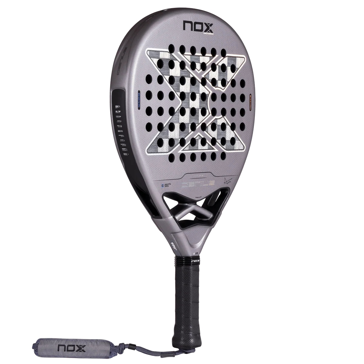 Падел ракета Nox Genius 18K Alum by Agustin Tapia 27