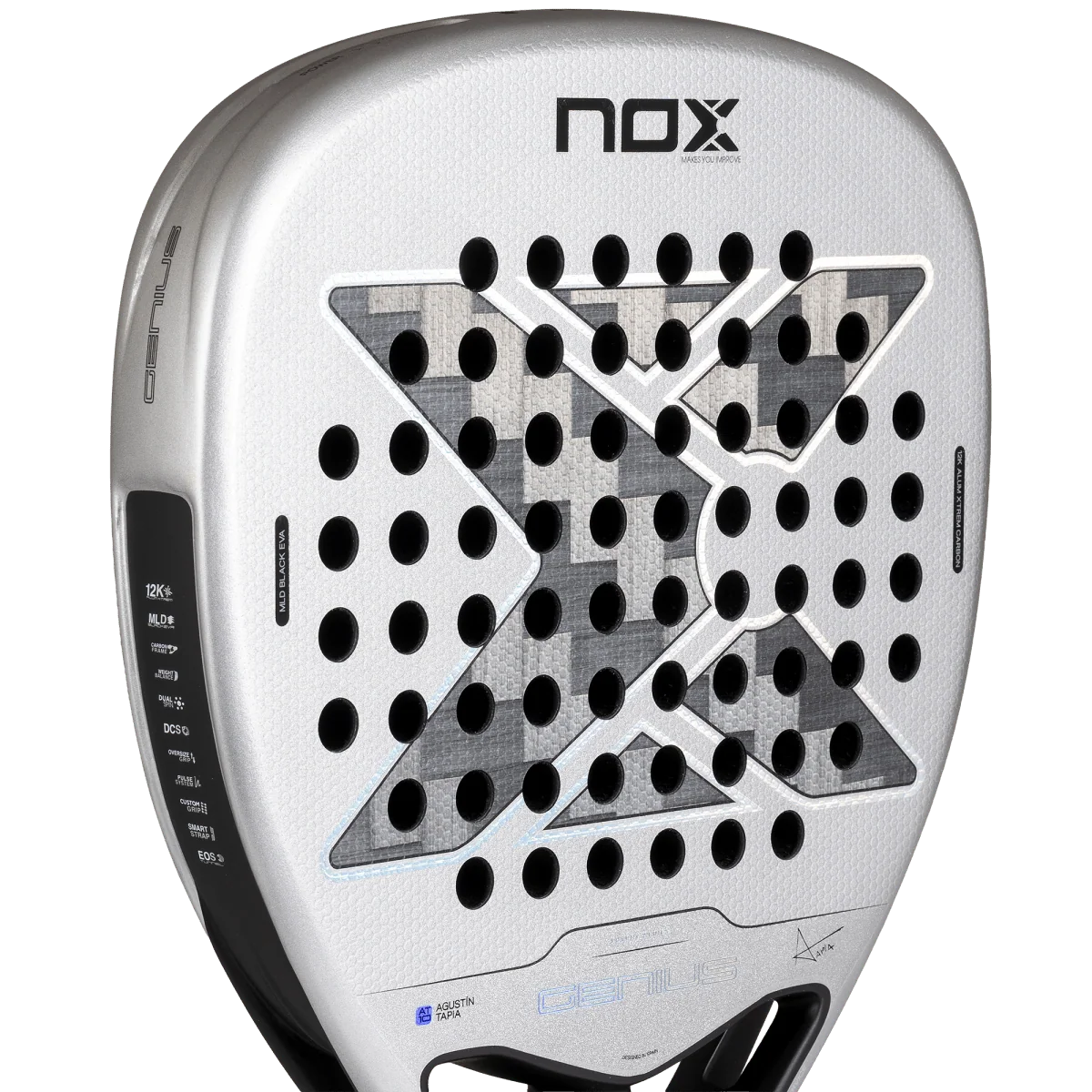 Падел ракета Nox Genius Attack 12K Alum Xtrem by Agustin Tapia 27
