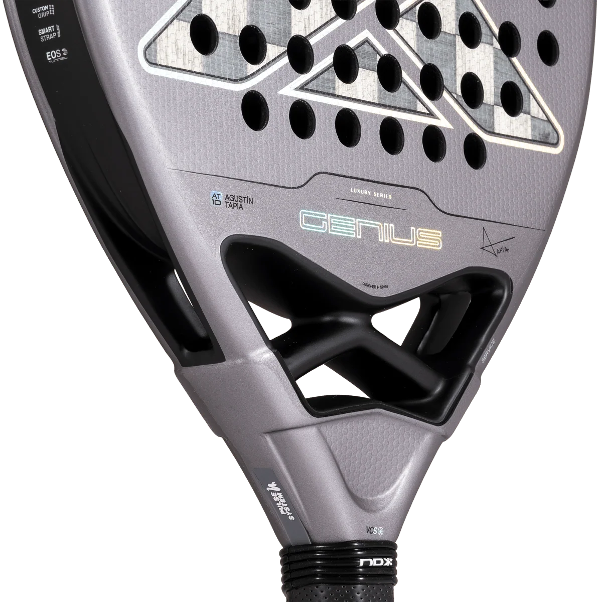 Падел ракета Nox Genius Attack 18K Alum by Agustin Tapia 27