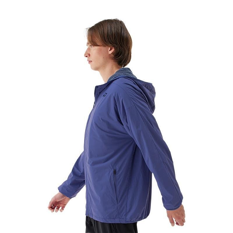 Hanorac Yonex 2025 Unisex Sweat Full Zip Hoodie - hanorac unisex cu fermoar, albastru, pentru tenis și confort zilnic