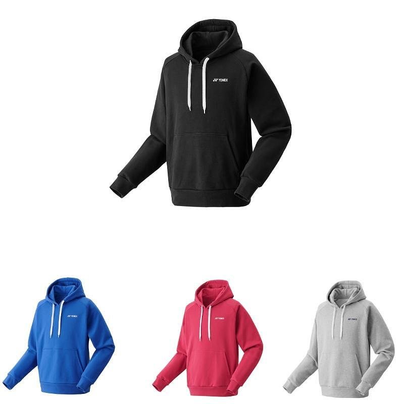 Yonex SWEAT HOODIE Unisex Reddish Rose top – unisex hooded sweatshirt for comfort and style