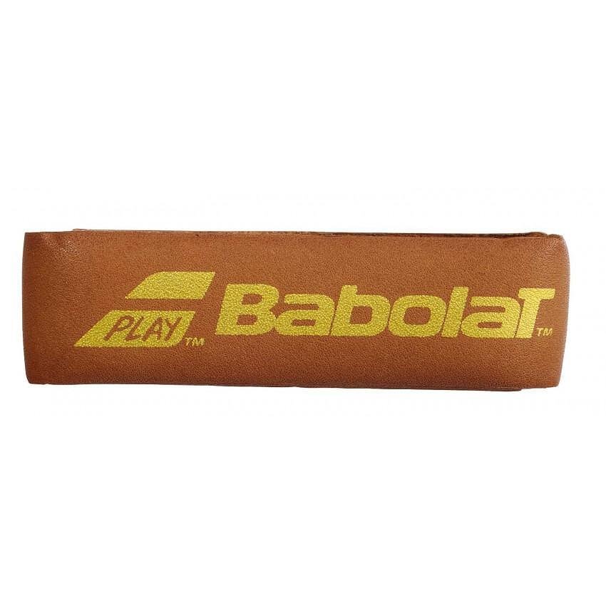 Основен грип Babolat NATURAL, кафяв, изключително тънък и удобен грип за падел ракети и тенис ракети