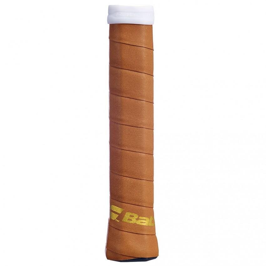 Основен грип Babolat NATURAL кафяв, изключително тънък и с много добро усещане за тенис и падел ракети