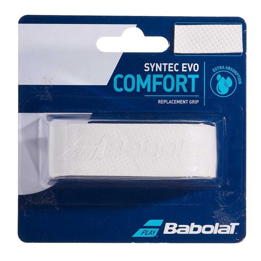 Грип Babolat SYNTEC EVO за тенис ракета с комфорт и абсорбция, подходящ за падел ракета и тенис екипировка