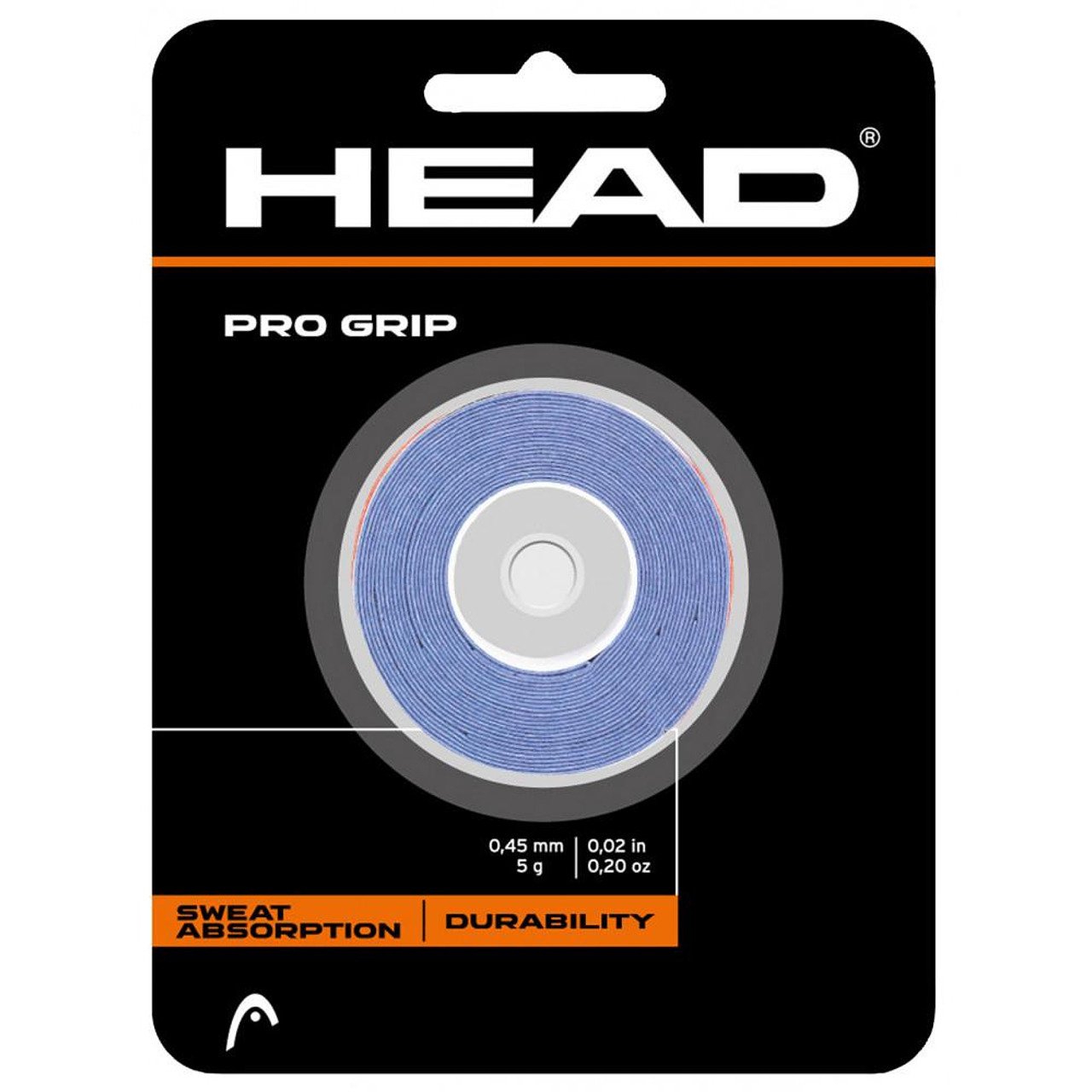 Грипове HEAD PRO x3 - blue за тенис ракети и ракети за падел – тънък, издръжлив грип с отличен контрол