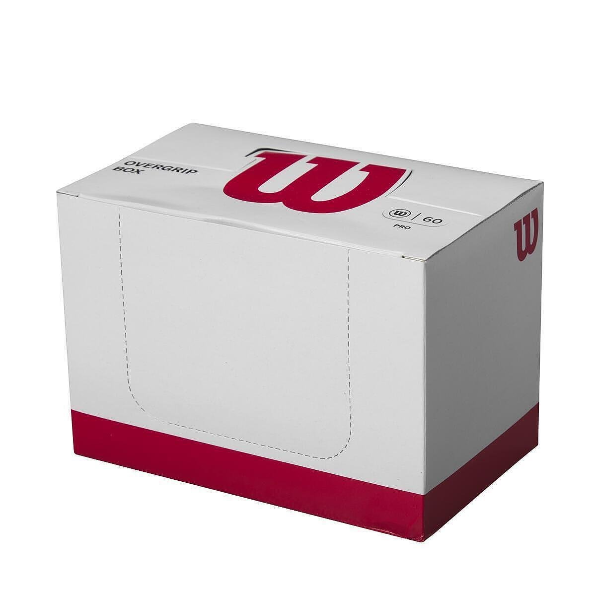 Грип от кутия WILSON PRO OVERGRIP x1 - white, бял overgrip за тенис ракета и падел ракета