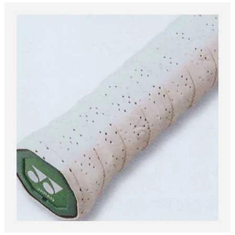 Gripuri Yonex Mesh Grap (3 bucăți în cutie) - alb pentru rachete de tenis, cu senzație lipicioasă și absorbție excelentă