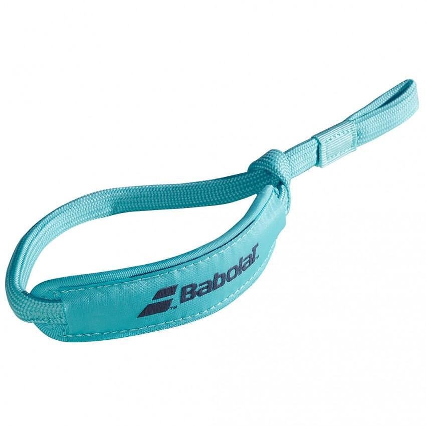 Curea pentru încheietură Babolat WRIST STRAP PADEL - albastru turcoaz pentru rachete de padel și rachete de padel