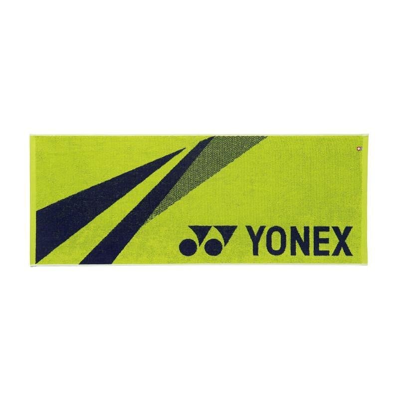 Кърпа Yonex 1071YX 40x100cm Lime Green – 100% памук, зелена кърпа Yonex за тенис екипировка и спорт.