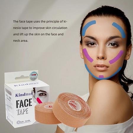 KINDMAX Kinesio Tape Facial Tape 2.5 cm * 10 m