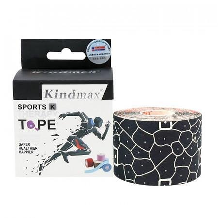 Kinesiology tape KINDMAX black/white