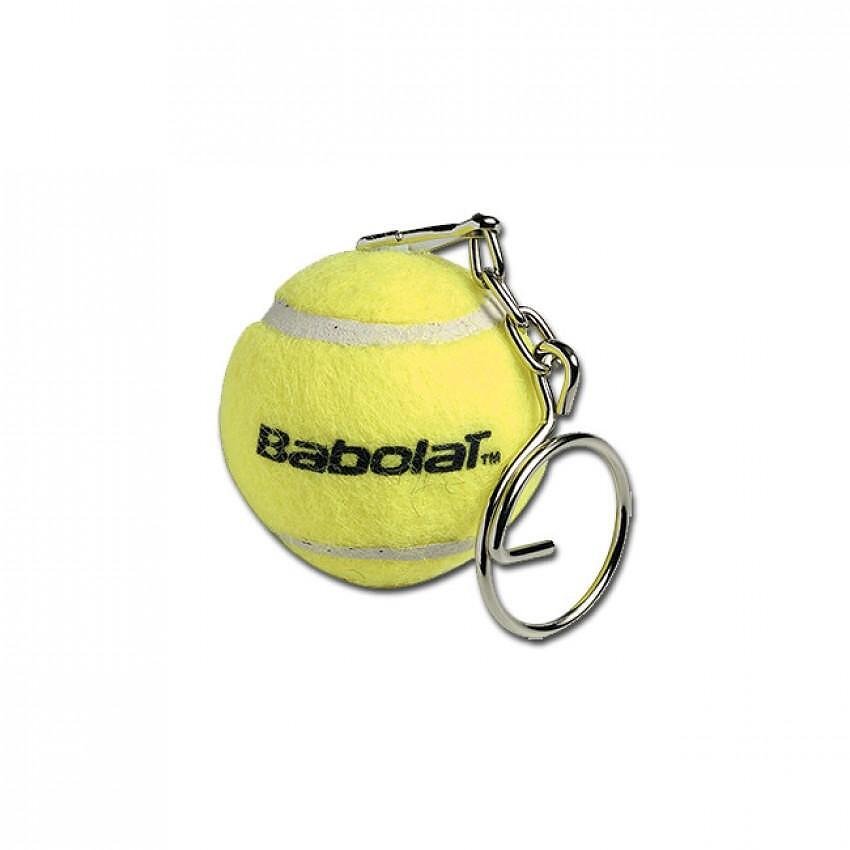 Ключодържател Babolat ТЕНИС ТОПКА с умалена тенис топка за подарък и колекции, Babolat, тенис екипировка
