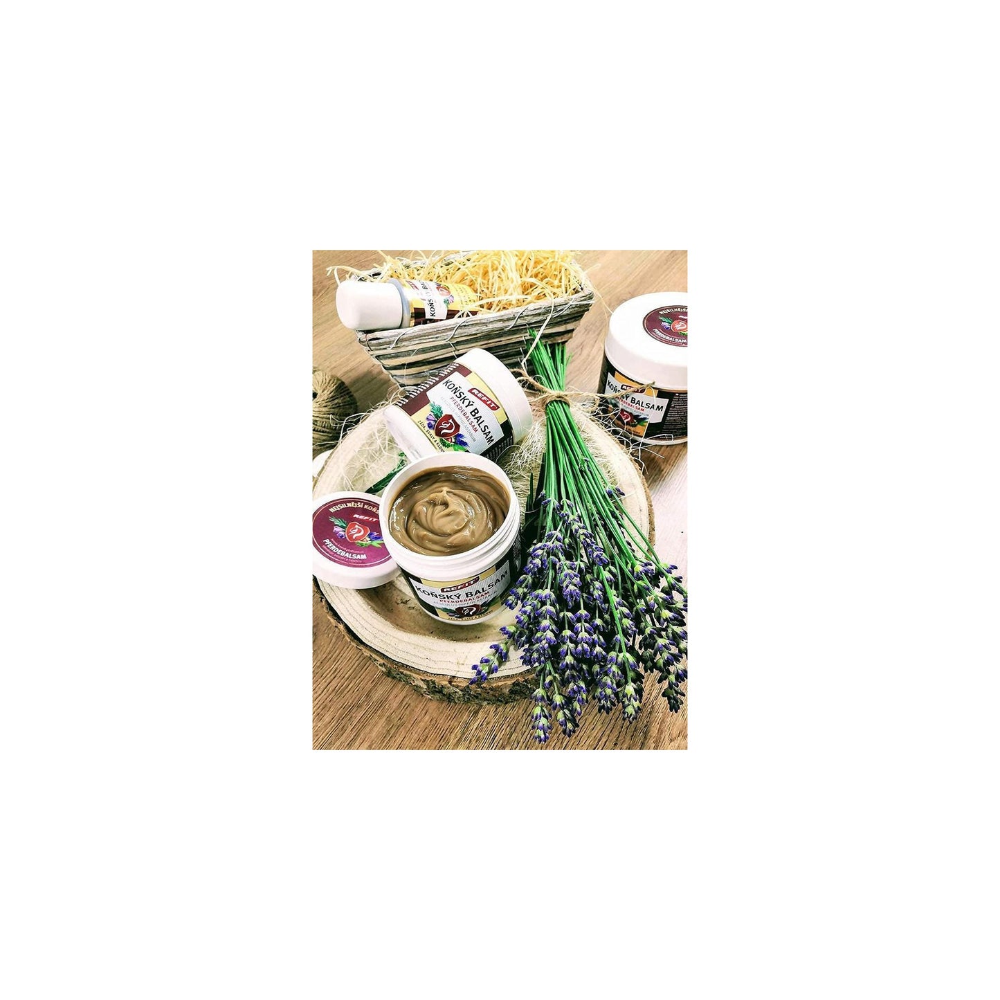 Horse balm REFIT Horse balm 230 ml for very severe pain with immediate and long-lasting effect from the world-famous Karlsbad Spa Natural