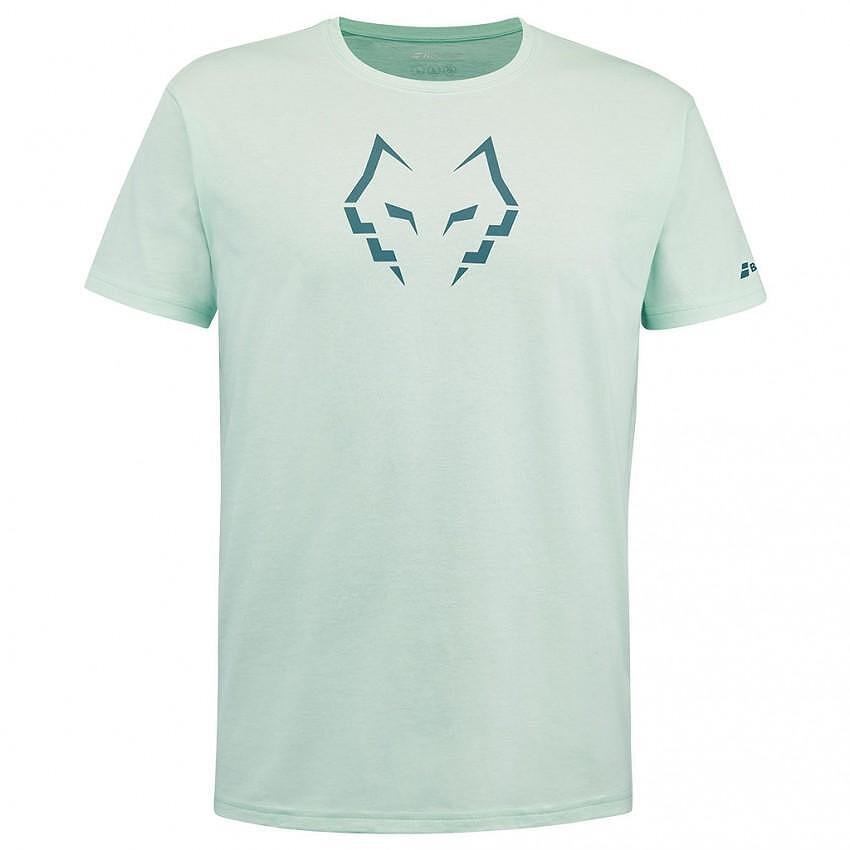 Tricou pentru bărbați Babolat TEE LEBRON - misty jade, tricou elegant pentru bărbați pentru tenis și padel