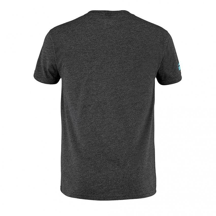 Tricou bărbătesc PADEL BUMBAC - blk, hthr