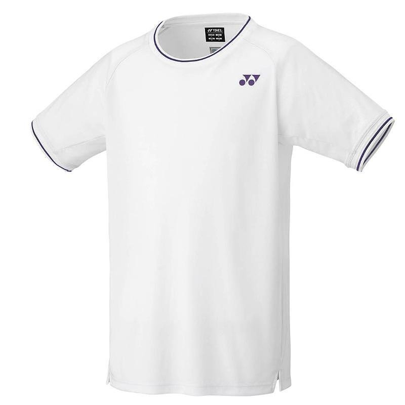 Men's Yonex 10561 Wimbledon White T-shirt – stylish white Yonex T-shirt for comfort and professional play