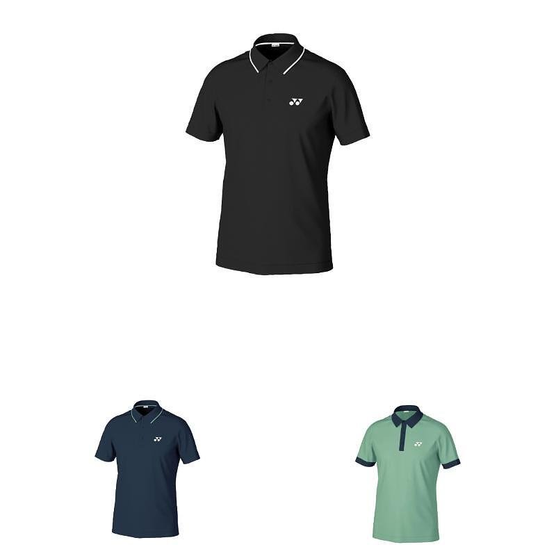 Men's Yonex Polo Navy – stylish sports polo shirt for comfort during tennis, badminton, and active everyday wear