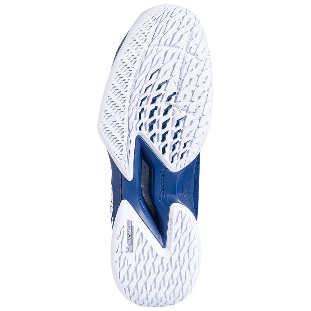 Pantofi de tenis pentru bărbați Babolat JET TERE 2 PREMIUM AC D.ARK BLUE – pantofi de tenis ușori pentru joc rapid și dinamic