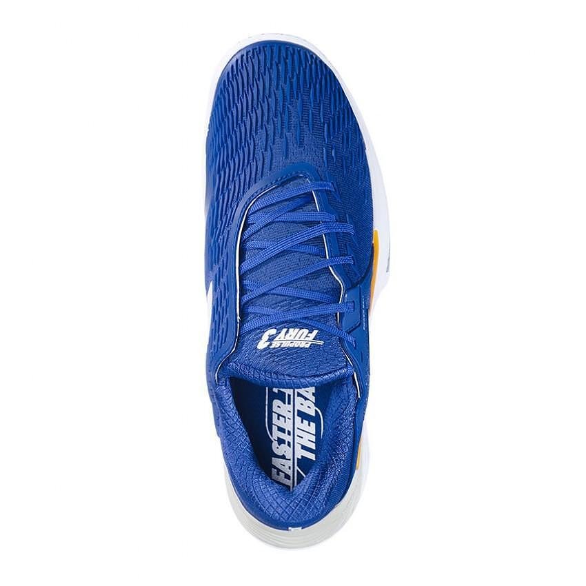 Мъжки маратонки Babolat PROPULSE FURY 3 AC MOMBEO BLUE – сини тенис маратонки за стабилност и издръжливост