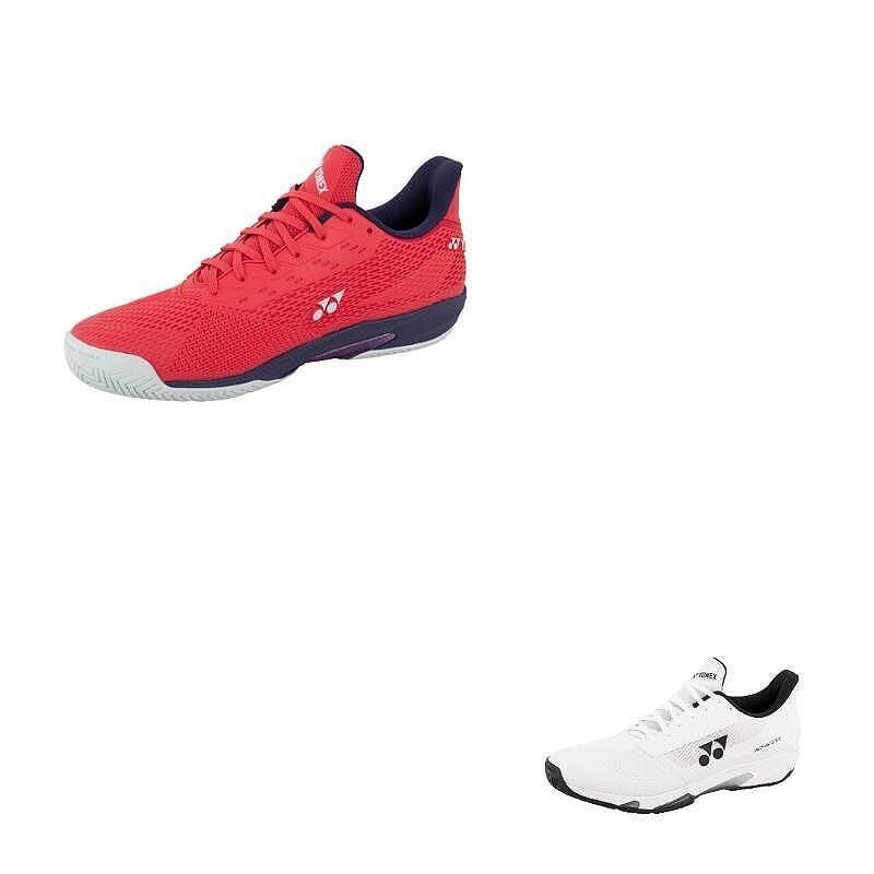 Adidași bărbătești Yonex PC AD-ACCEL Sunset Red pentru tenis și padel, ușori și stabili pentru toate terenurile