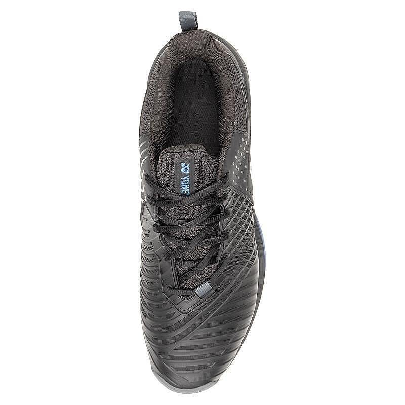 Men's Yonex PC SONICAGE 3 Black, lightweight tennis court and padel sneakers with a wide 2E outsole