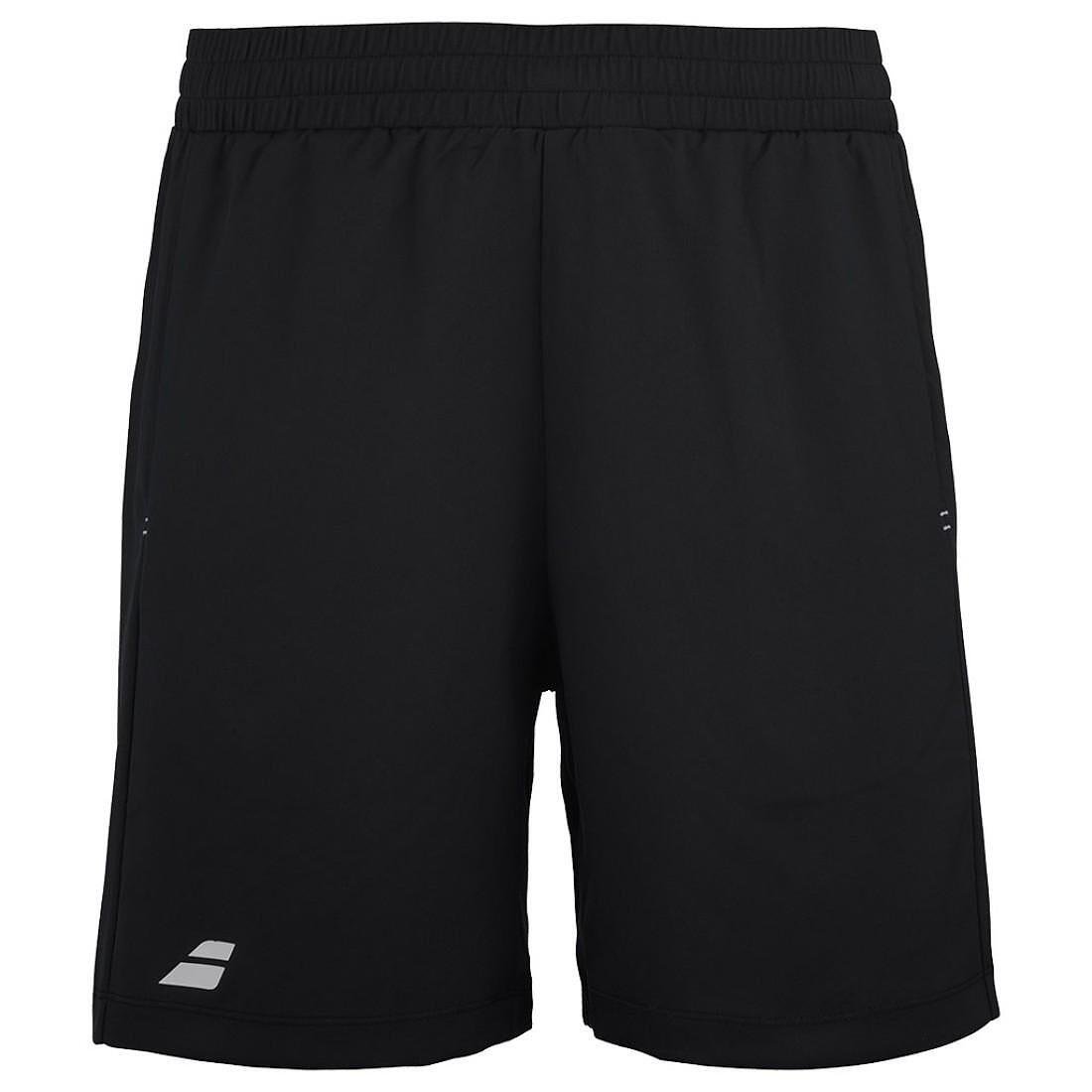 Men's Babolat PLAY SHORT MEN 2024 - black shorts, comfortable tennis shorts for freedom of movement and comfort