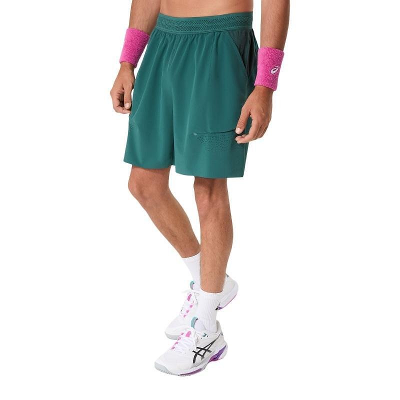Men's tennis shorts ASICS MATCH LASER CUT 7IN Dark Neptune