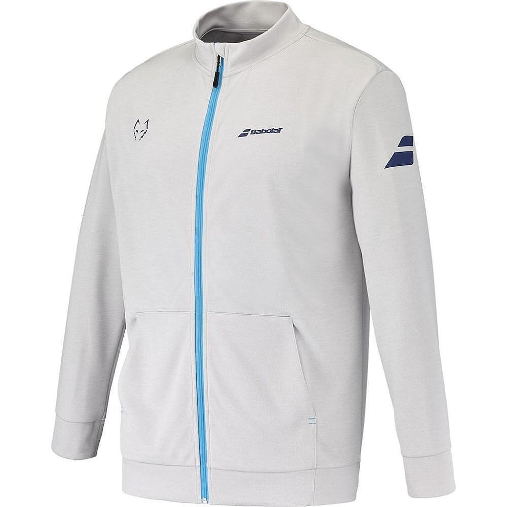 Padel jacket BABOLAT JACKET J. LEBRON VAPOR HTHR 2025 - lightweight jacket with pockets and a modern design