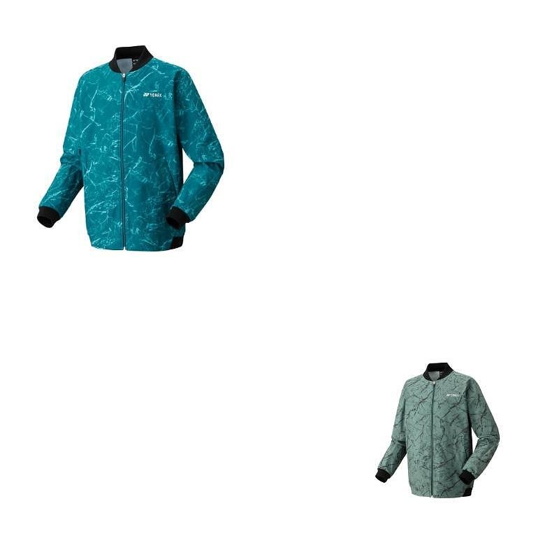 Hanorac bărbătesc Yonex Warm-up Jacket CLUB TEAM Olive – jachetă sport ușoară Yonex pentru confort și antrenamente.