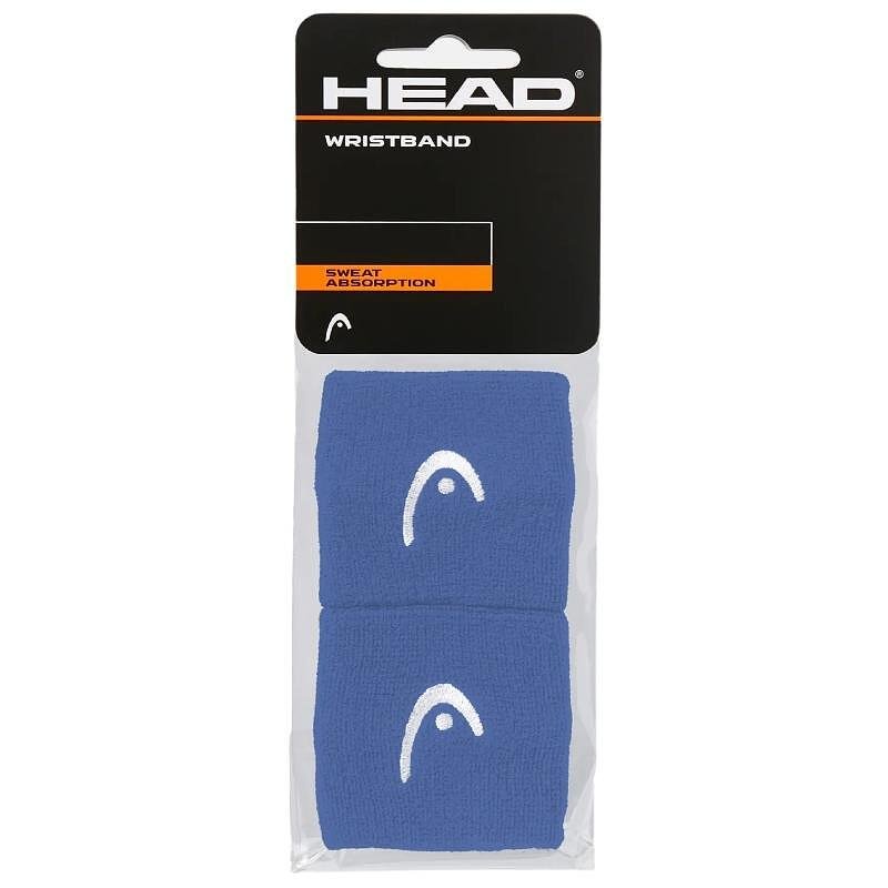 Накитници Head 2.5“ - blue - сини спортни накитници HEAD за тенис и падел, удобни и еластични
