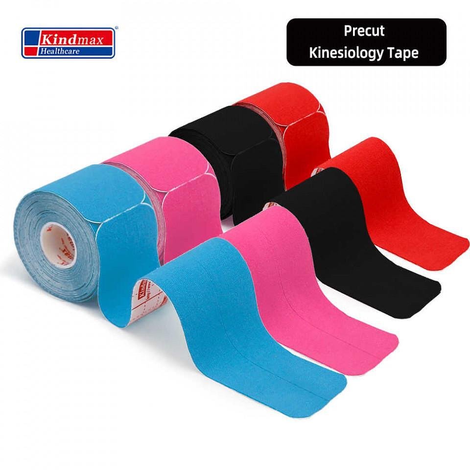 Pre-cut kinesio tape Kindmax 20 pcs / 25 cm