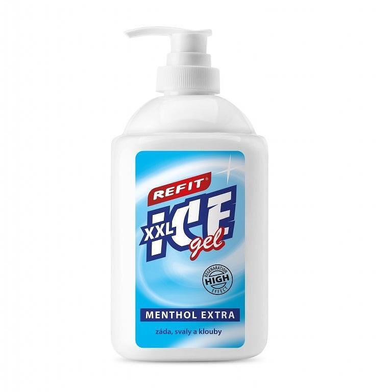 Cooling gel Refit Ice Gel Menthol Extra 500 ml-Copy