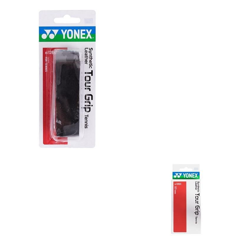 Основен грип Yonex EXCEL CORE Black – черен синтетичен грип за тенис ракета с допълнителна стабилност и лепкавост