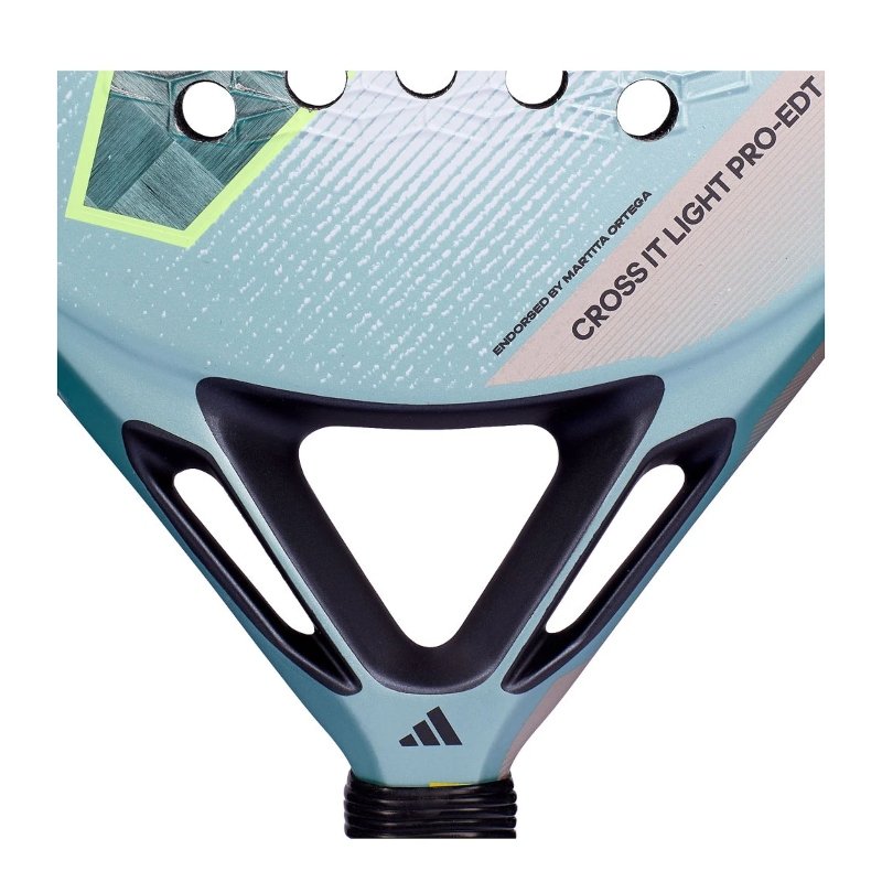 Adidas Cross It Light Pro EDT 2026 - a round padel racket for advanced players with excellent control and maneuverability.