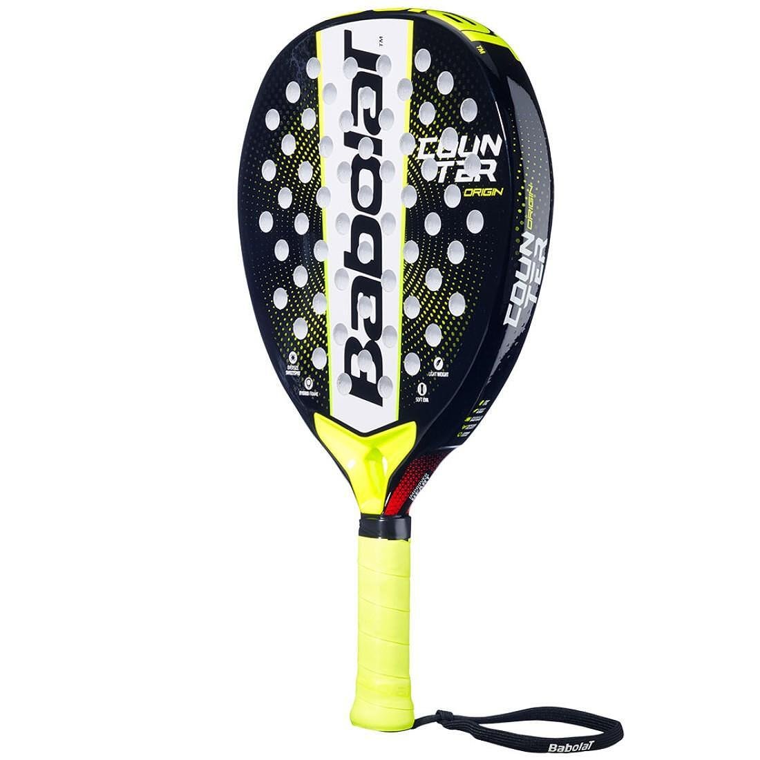 Babolat COUNTER ORIGIN padel racket for beginners, a comfortable and maneuverable padel racket for padel with control and forgiveness.