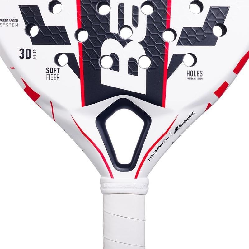 Babolat padel racket TECHNICAL VERTOU JUAN LEBRON 2025 – professional padel racket with precise control and power