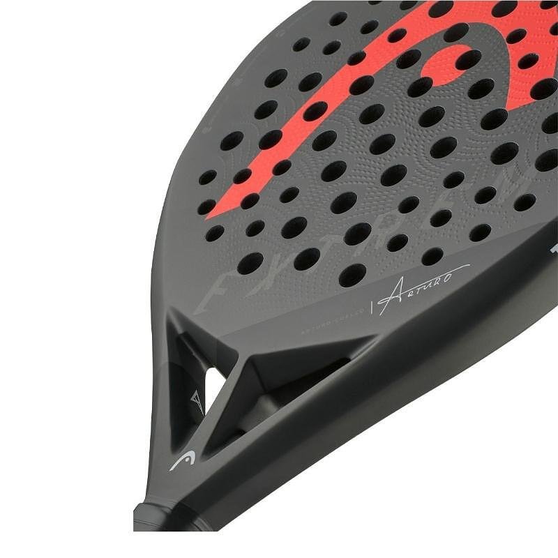 Head Extreme Pro Arturo Coello padel racket for power, control, and precise feel on attack