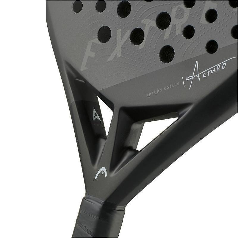 Head Extreme Pro Arturo Coello padel racket for advanced players – power, control, and precision in a diamond shape.