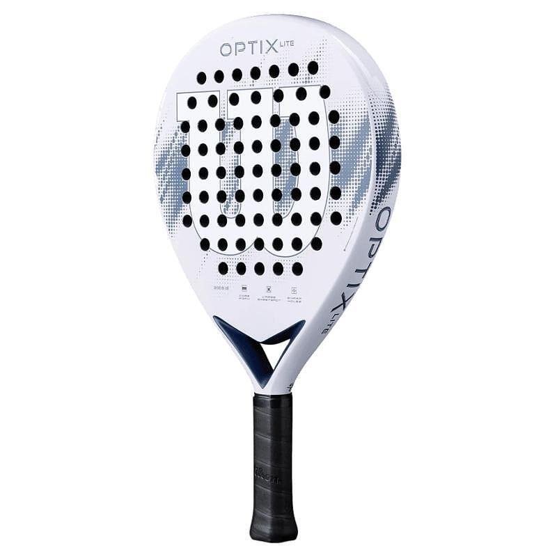 Rachetă de padel Wilson Optix V2 Lite Lilac – o rachetă de padel ușoară și comodă pentru începători, cu control în joc