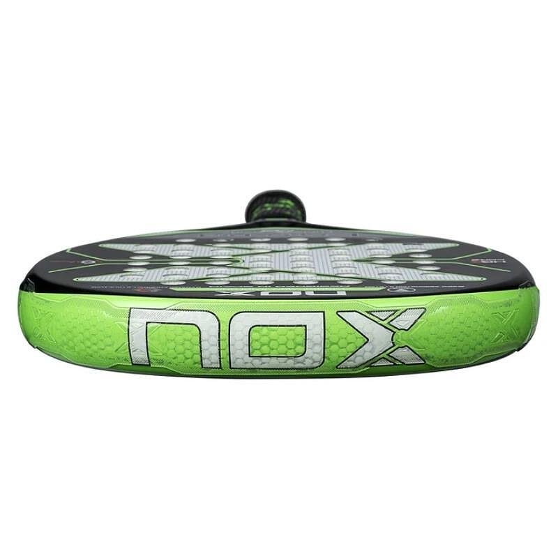 NOX protector for a padel racket with a textured design - transparent