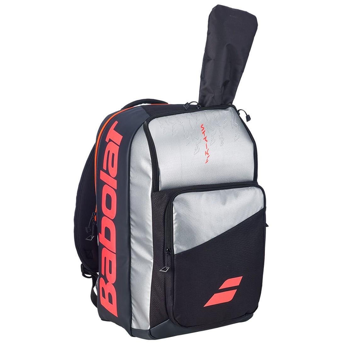 Babolat Pure Strike backpack, tennis backpack with XXL capacity and space for 3 rackets, modern and functional